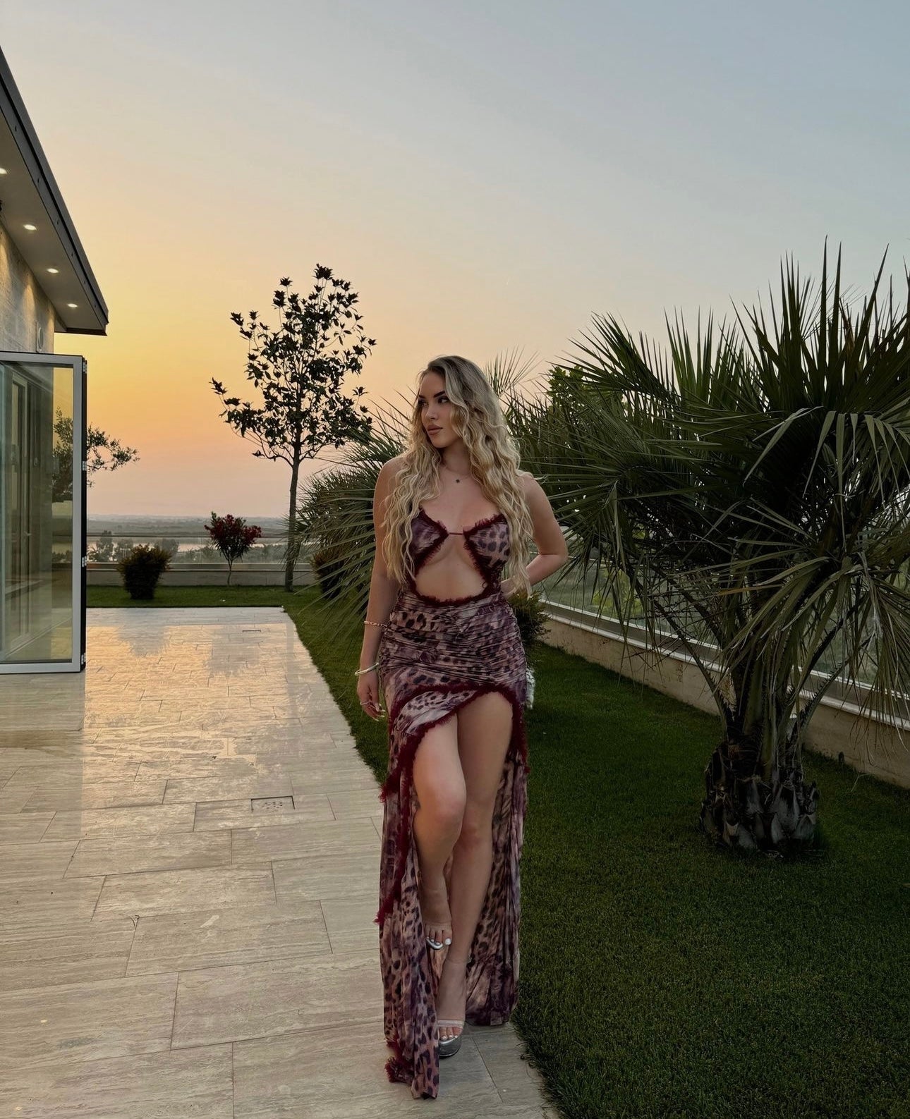 Haley Mesh Maxi