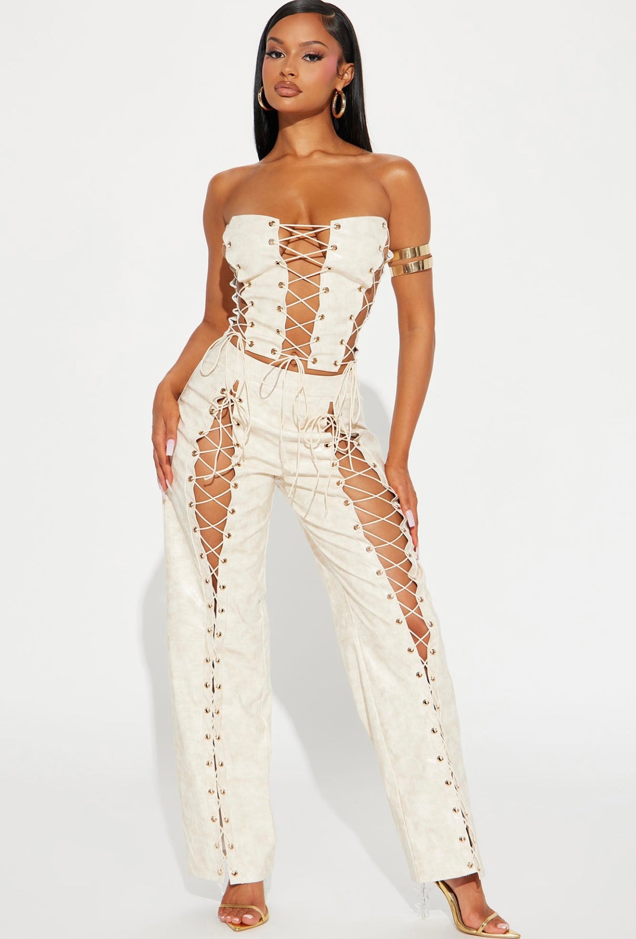Vicious Lace Up Set